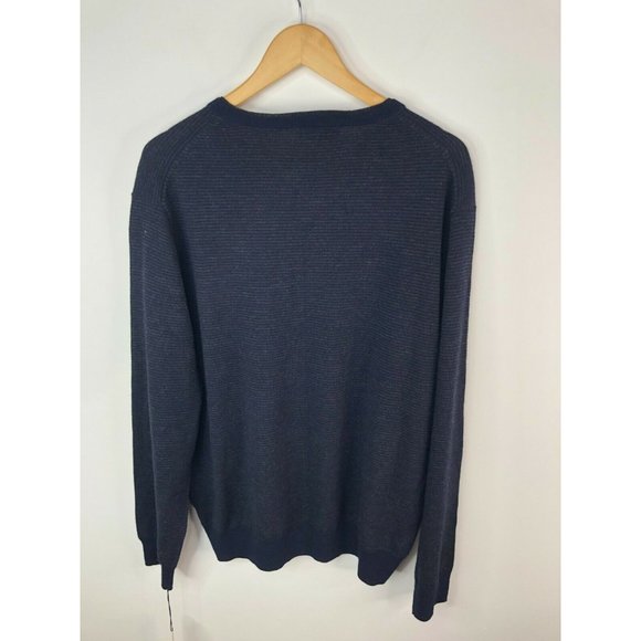 NWT Garret Scott Extra Fine Merino Wool Sweater - Picture 2 of 5